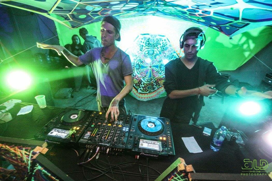 Counter Culture DJ set at night