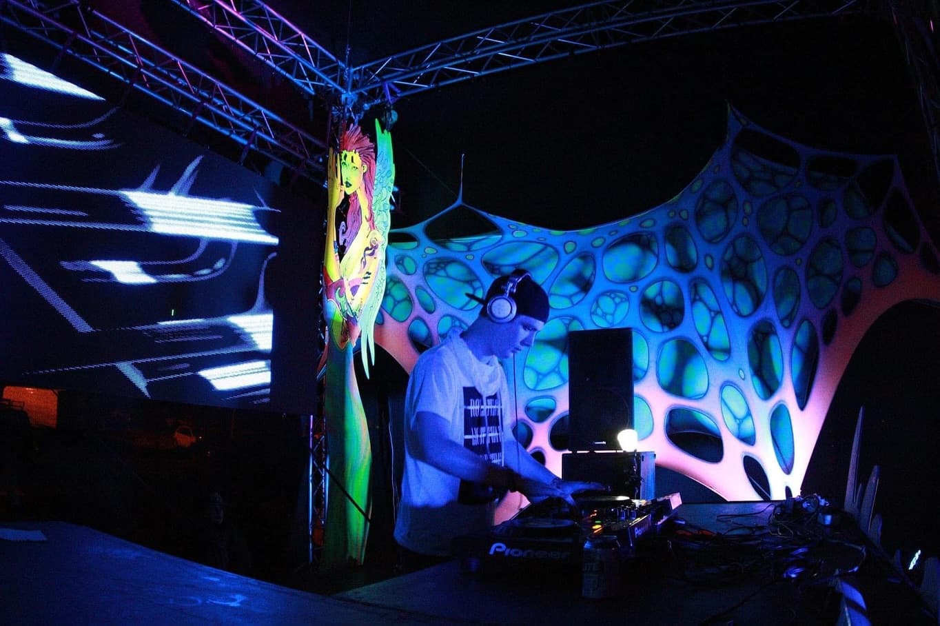 Counter Culture live performance close up