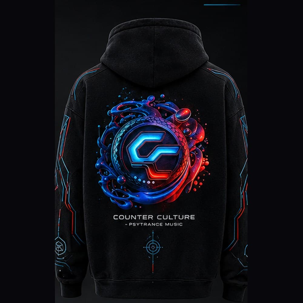 Counter Culture Psytrance Hoodie